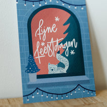 Afbeelding in Gallery-weergave laden, Postkaart fijne feestdagen STUDIO HURR