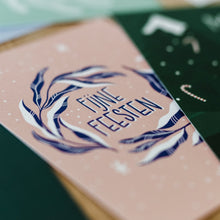 Afbeelding in Gallery-weergave laden, POSTKAART Fijne Feesten