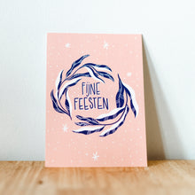 Afbeelding in Gallery-weergave laden, POSTKAART Fijne Feesten