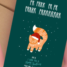 Afbeelding in Gallery-weergave laden, POSTKAART Prrr Merry Christmas