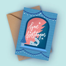 Afbeelding in Gallery-weergave laden, POSTKAART Fijne Feestdagen