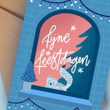 Afbeelding in Gallery-weergave laden, POSTKAART Fijne Feestdagen