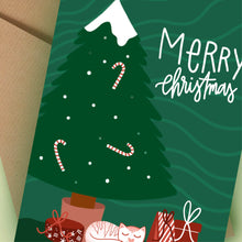 Afbeelding in Gallery-weergave laden, POSTKAART Merry Christmas