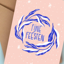 Afbeelding in Gallery-weergave laden, POSTKAART Fijne Feesten