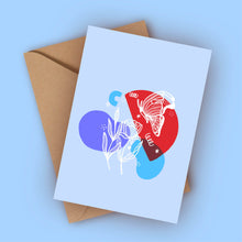 Afbeelding in Gallery-weergave laden, POSTKAART Vlinder